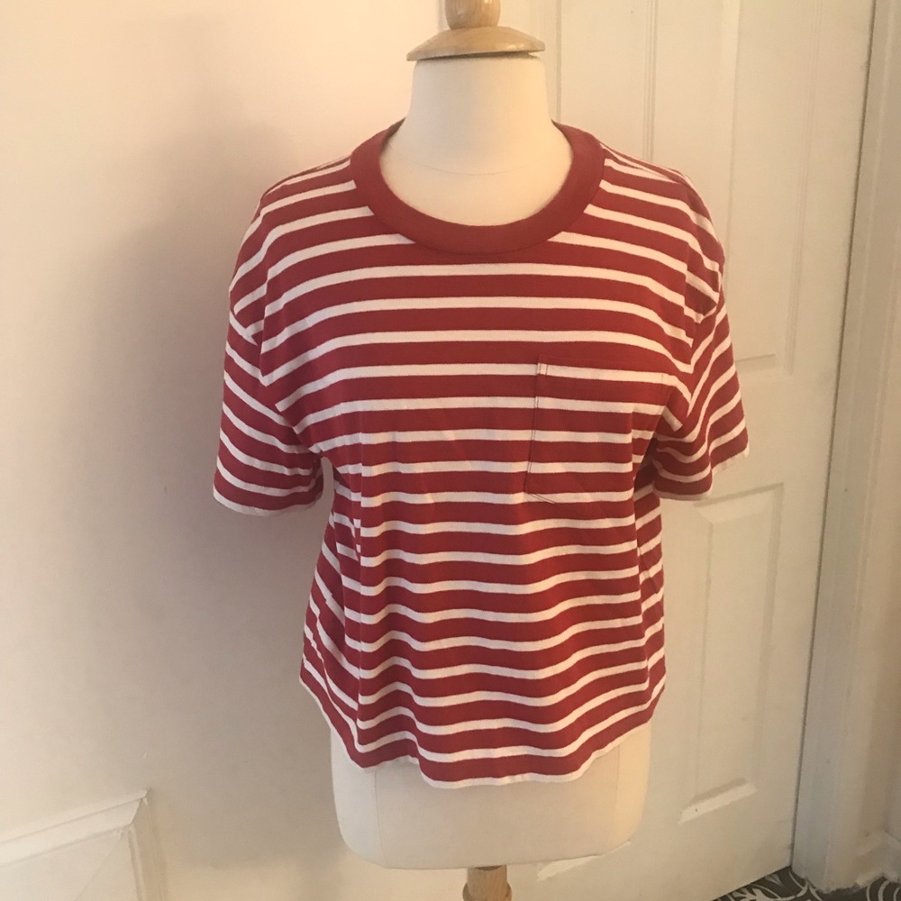 Madewell  cropped tee